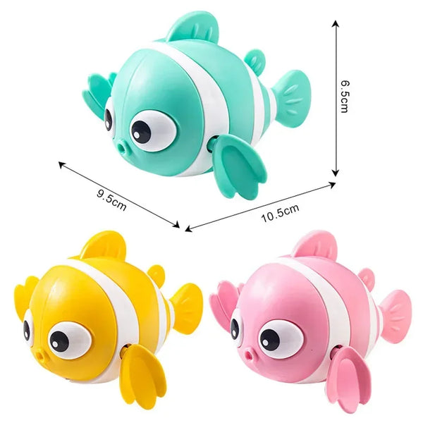 Cute Wind-Up Bath Fish